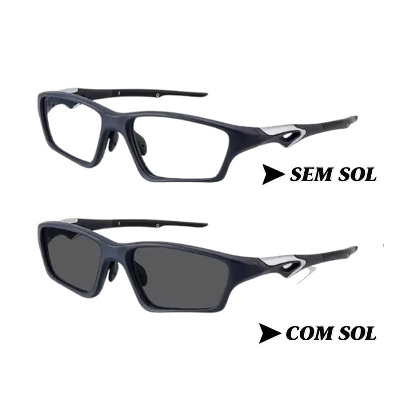 Óculos Esportivo Multifocal Zoom Max - Últimas Unidades