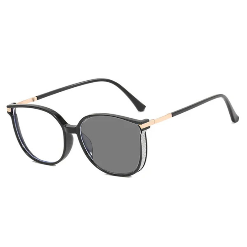 Óculos Multifocal Crystal Fashion com Lentes Fotocromáticas - Últimas Unidades