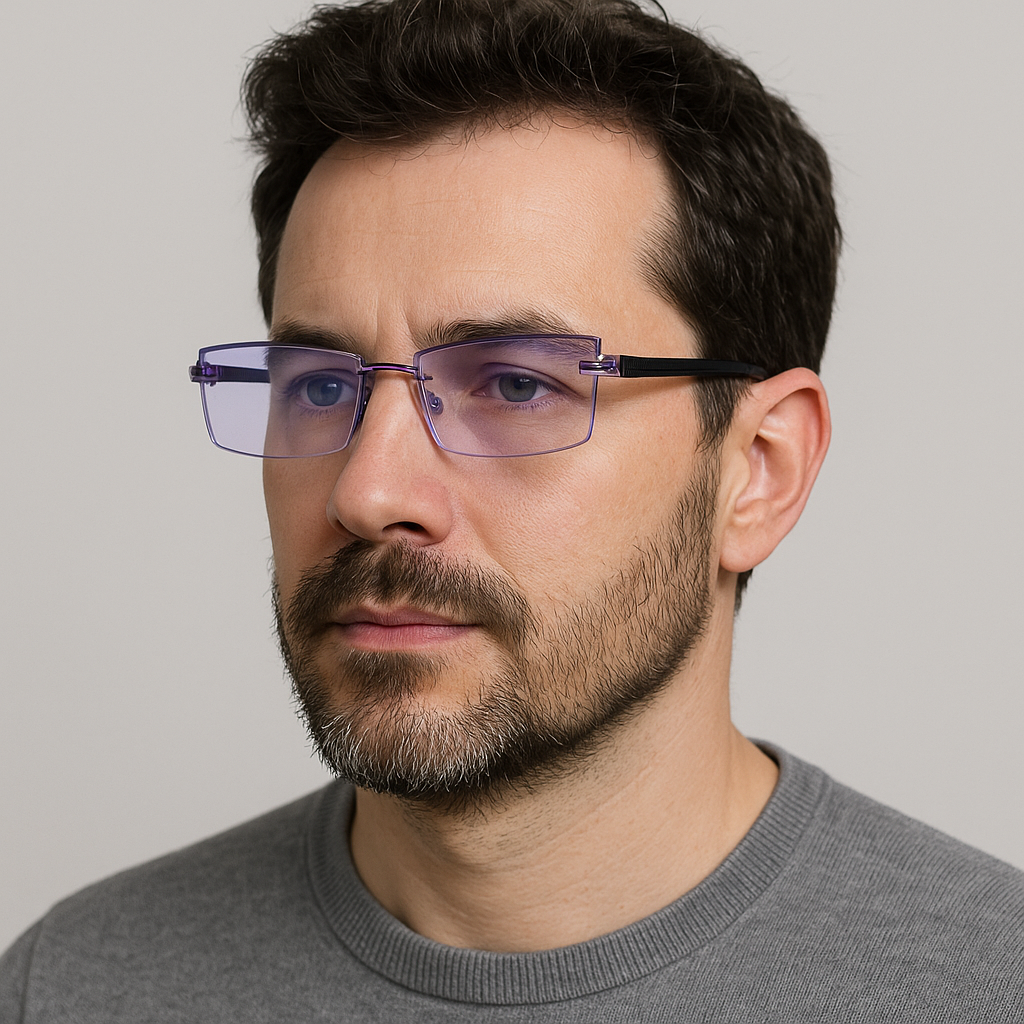 Óculos Multifocal Titanium Lux - Últimas Unidades