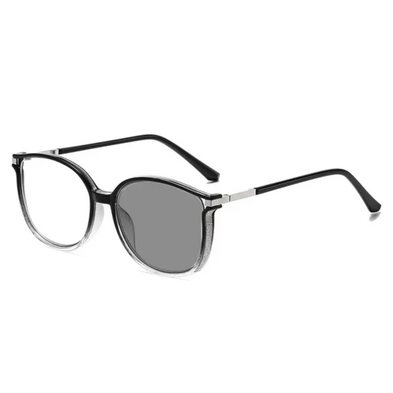 Óculos Multifocal Crystal Fashion com Lentes Fotocromáticas - Últimas Unidades